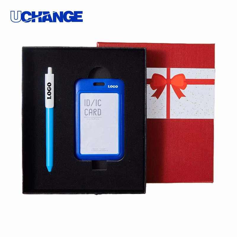 Logo Pen and Badge Gift Kit