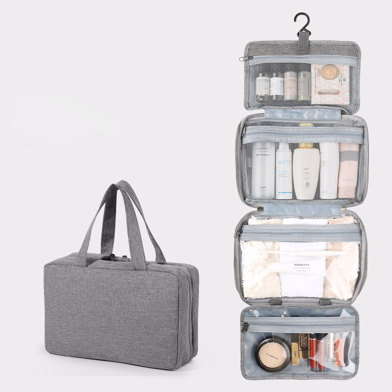 Travel waterproof folding dry and wet wash bag