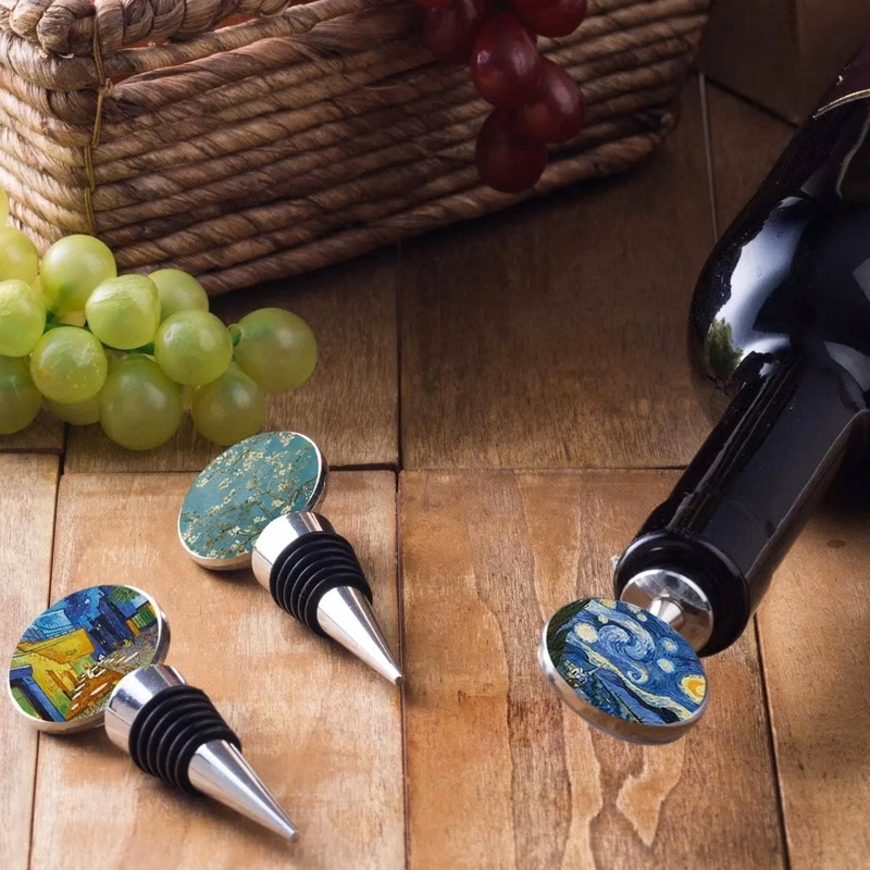 Zinc Wine Bottle Stopper