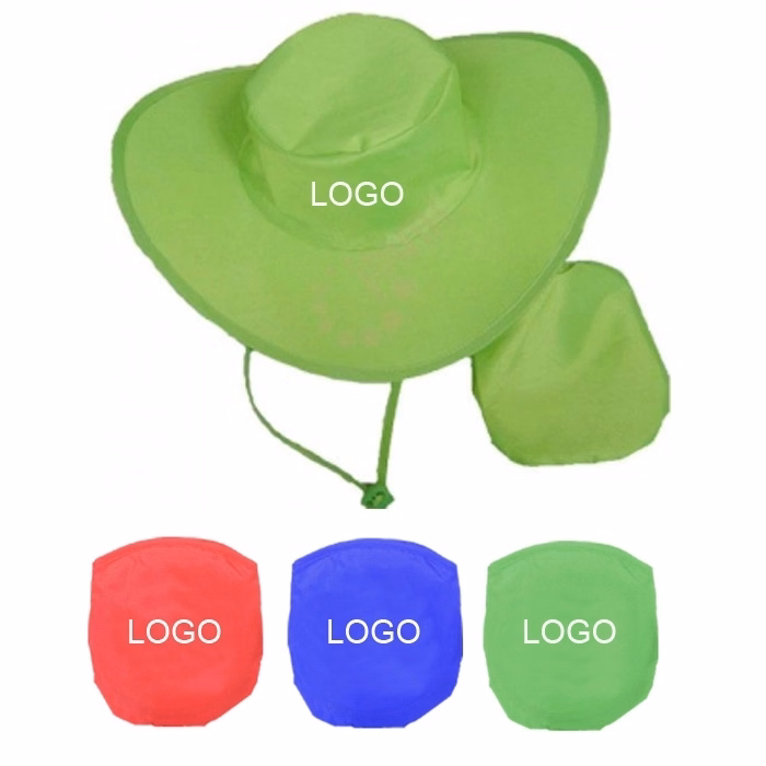 Promotional Foldable Cowboy Hat With Pouch