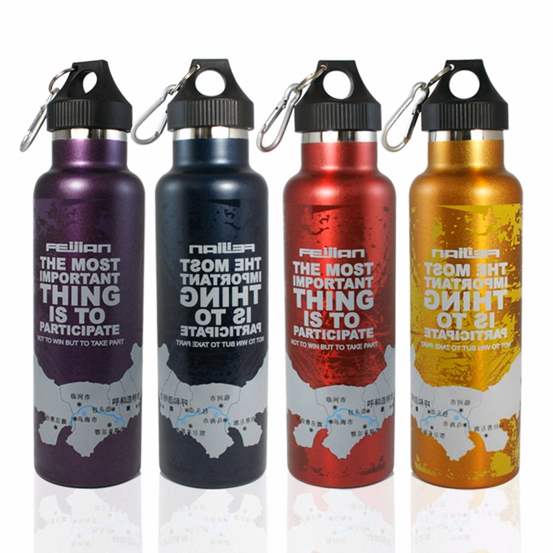 25 Oz. Double Wall Metal Sport Water Bottle