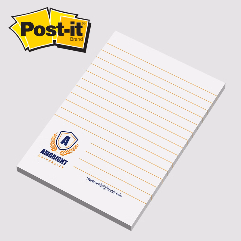 Post-it® Custom Printed Notes - 4 x 6