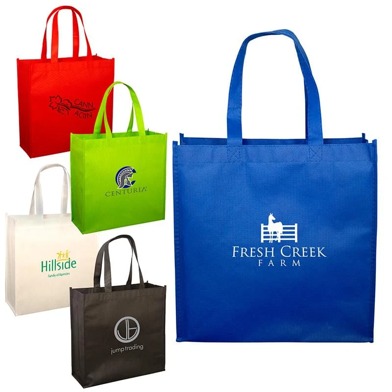 Non-woven Square Shaped Tote Bag 1