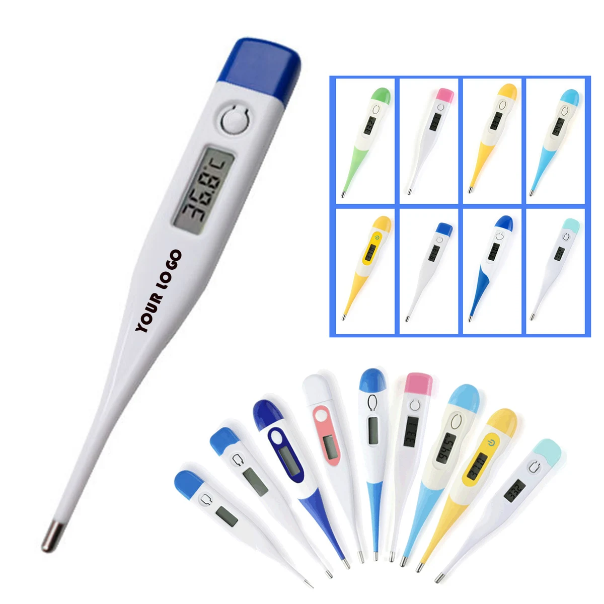 Hard-headed Electronic Thermometer 1