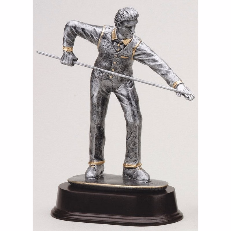 Pool Player Resin