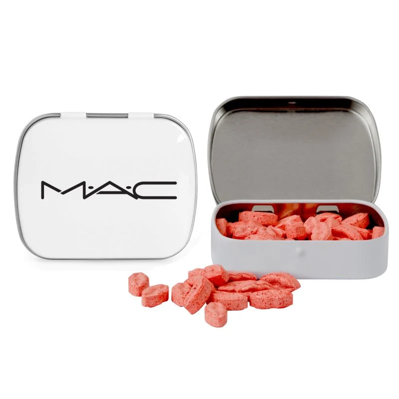 Domed Tin with Lip Shaped Mints 1