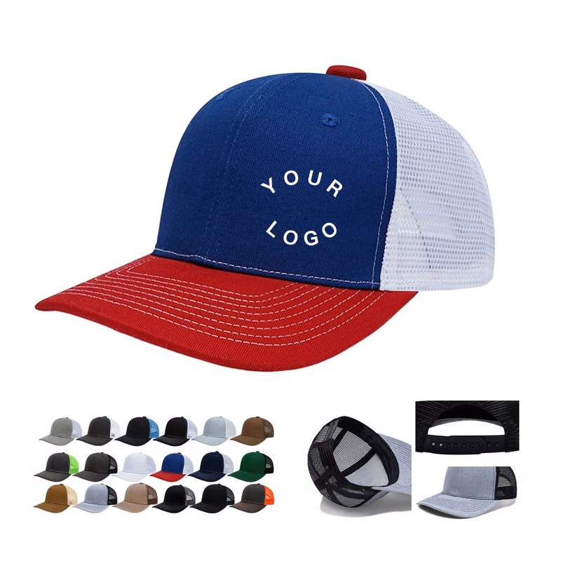 Classic Snapback Hat with Self Fabric Sweatband