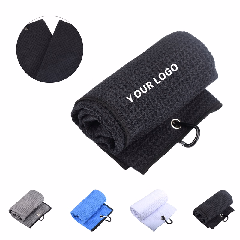 Microfiber Tri Fold Golf Towel