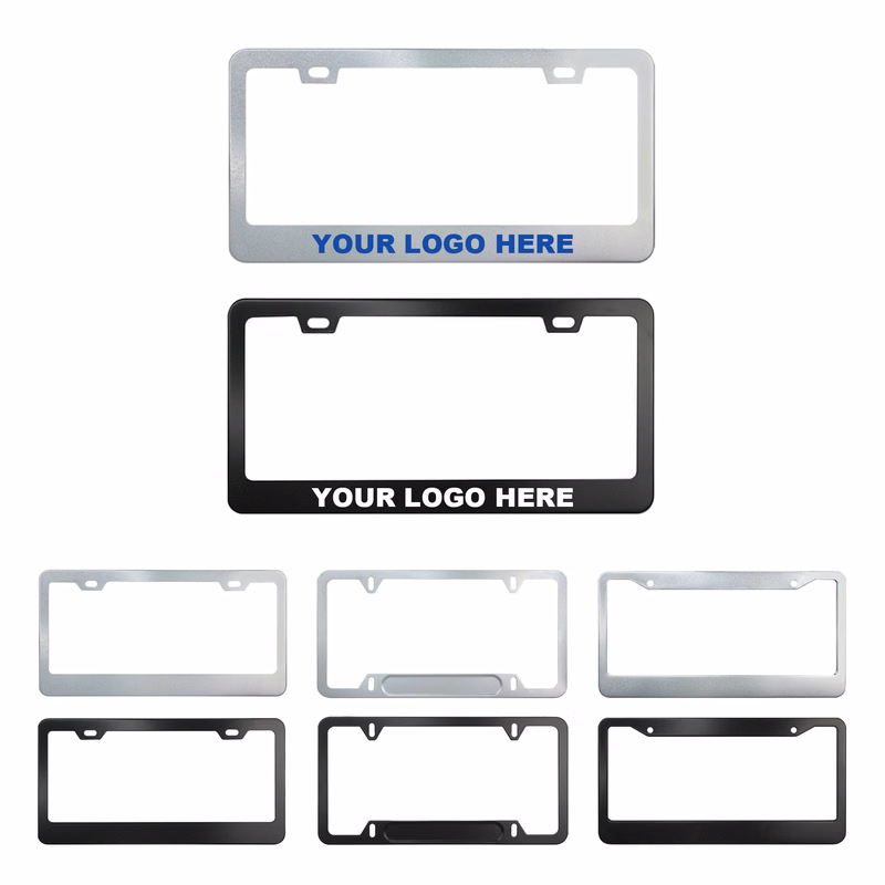 Aluminum Car License Plate Frame