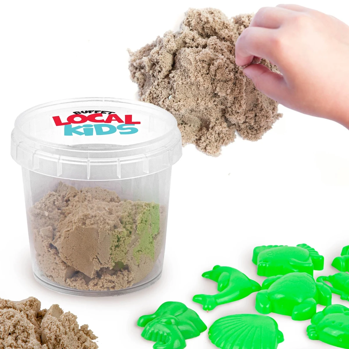 5.3 oz. Magic Sand Set with 12pc Molds - Small 1