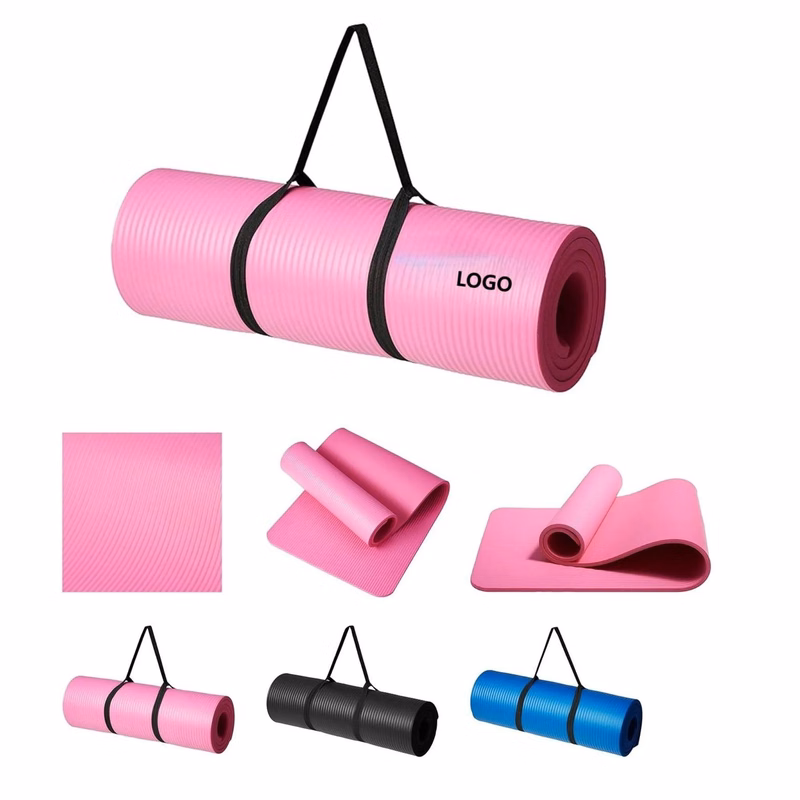 Yoga Mat with Strap 70"L x 23"W