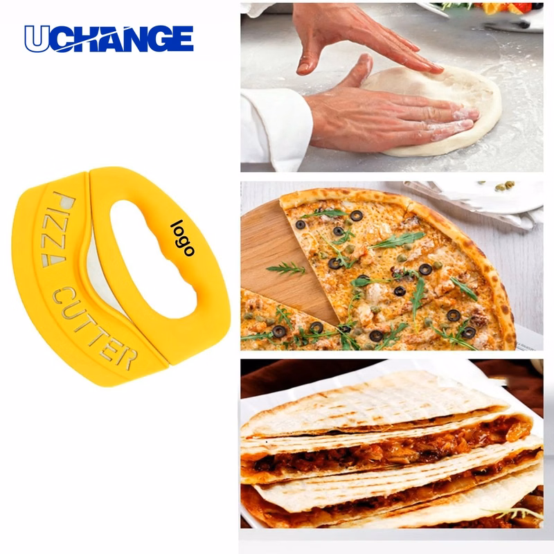 Stainless Steel Handheld Pizza Cutter Kitchen Tool for Home & Catering