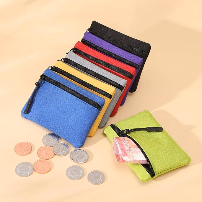 Coin Purse With Zipper