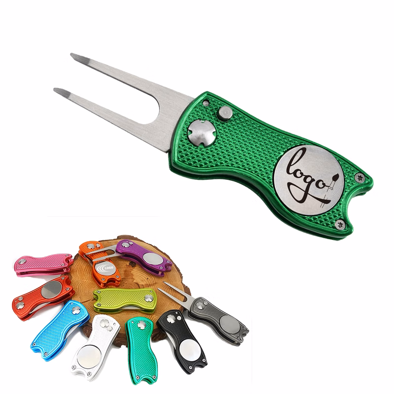 Folding Stainless Steel Golf Divot Tool