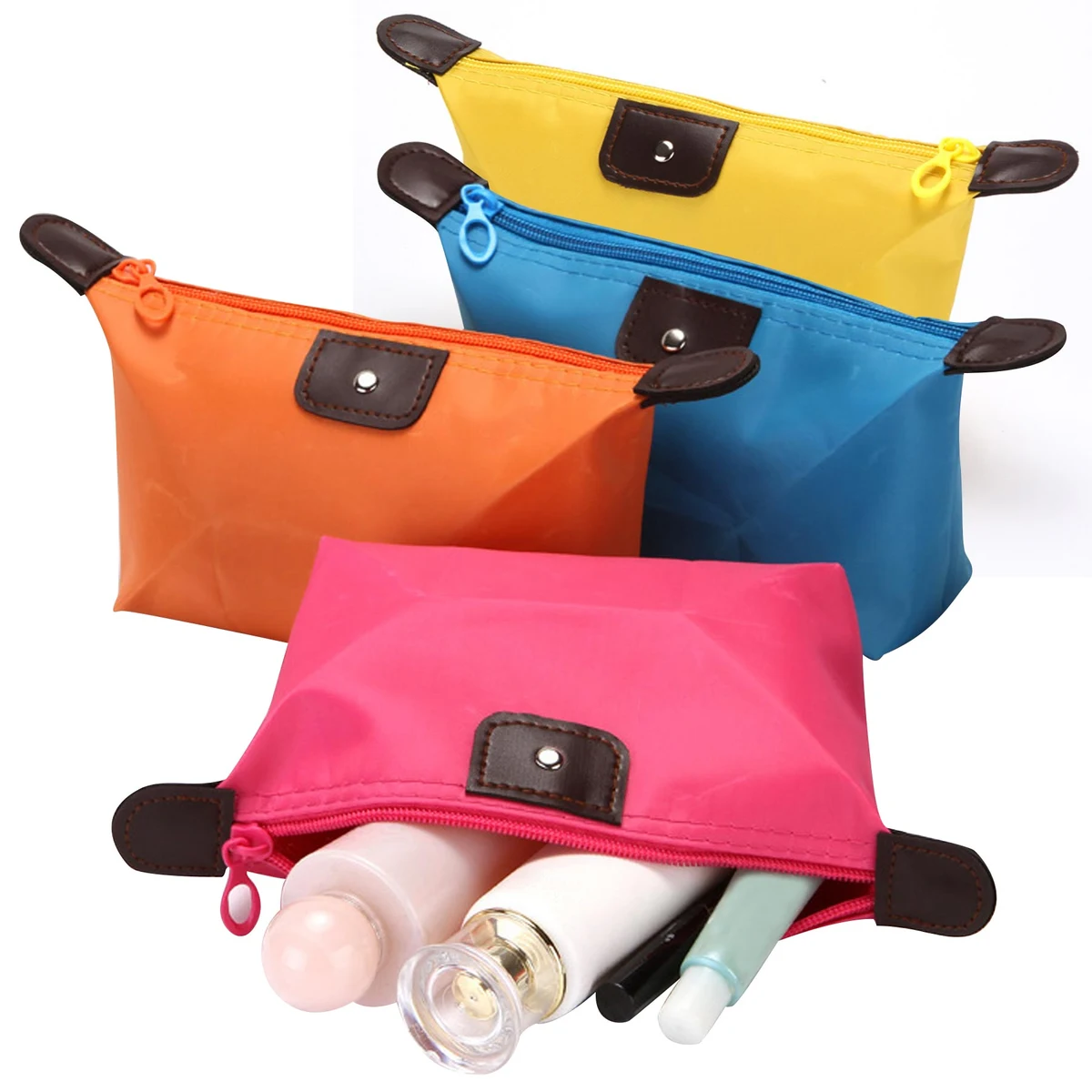 Waterproof Mini Zipper Cosmetic Bag 1