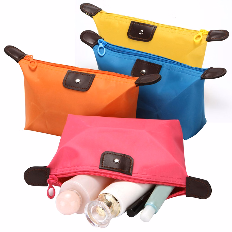 Waterproof Mini Zipper Cosmetic Bag