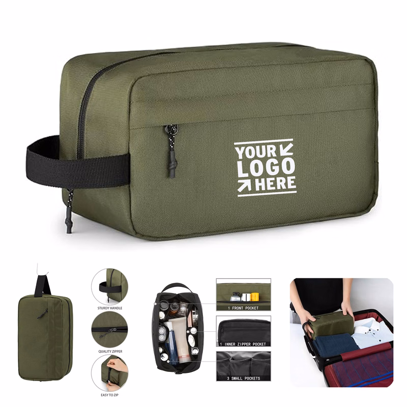 Travel Hanging Dopp Kit Men Water Resistant Shaving Toiletry Bag 