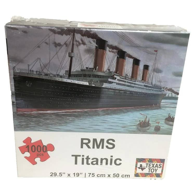 RMS Titanic Puzzles - 1000 Pieces 29.5" x 19" 1