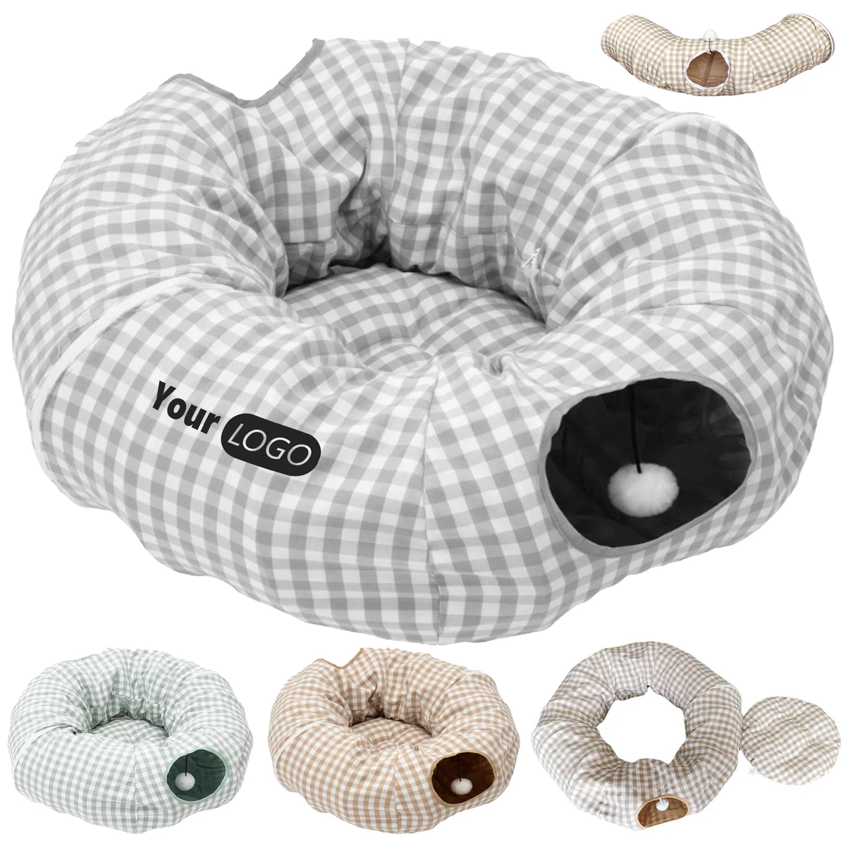 Cotton Foldable Pet Bed 1