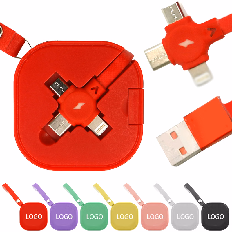 3 in 1 Retractable Charging Cable Fast Charge