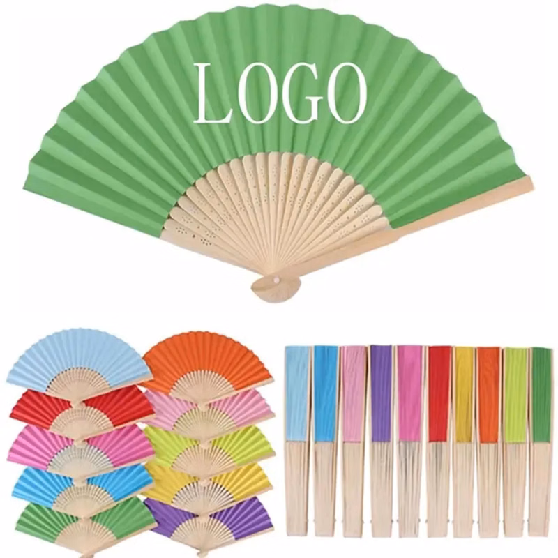 Paper Bamboo Folding Fan