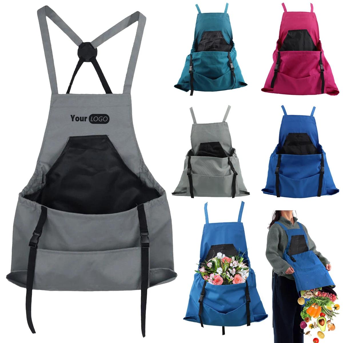 Canvas Outdoor Picking Apron 1