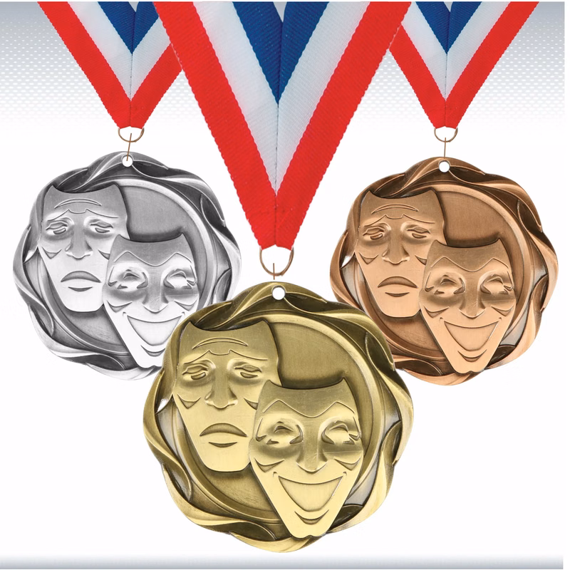 3" Fusion Drama Medal