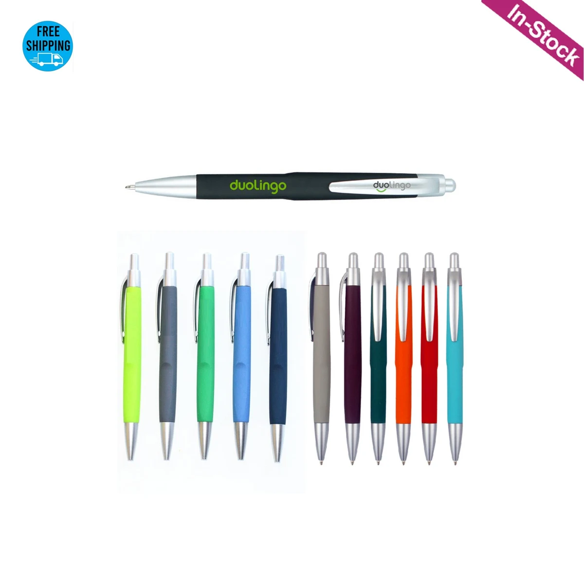 Plastic Soft Touch Pen 1