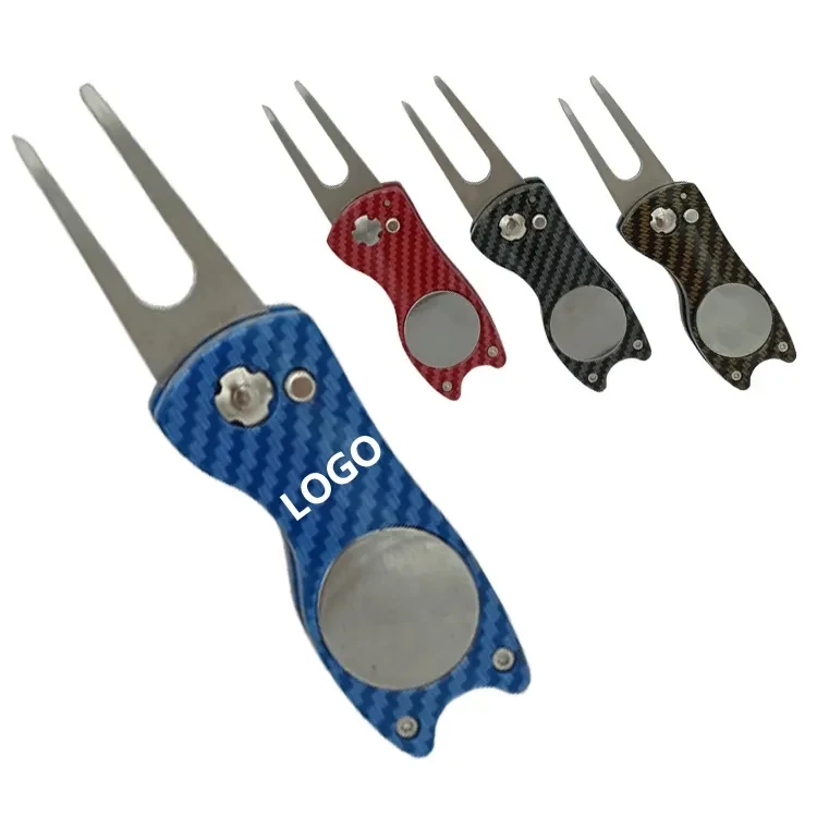 Folded Divot Tool Golf Pitch Repairer 1