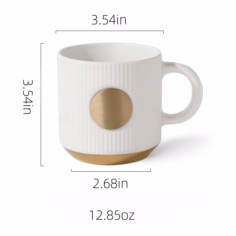 Custom Gold-rimmed Mug