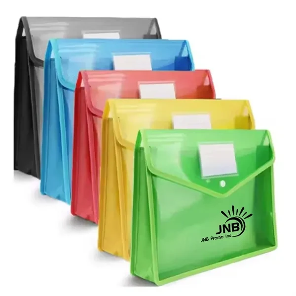 Durable Plastic File Folder Envelope Pouch 1