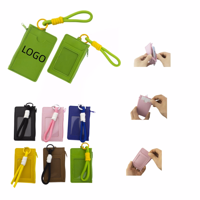 ID Card Holder With Hand Strap