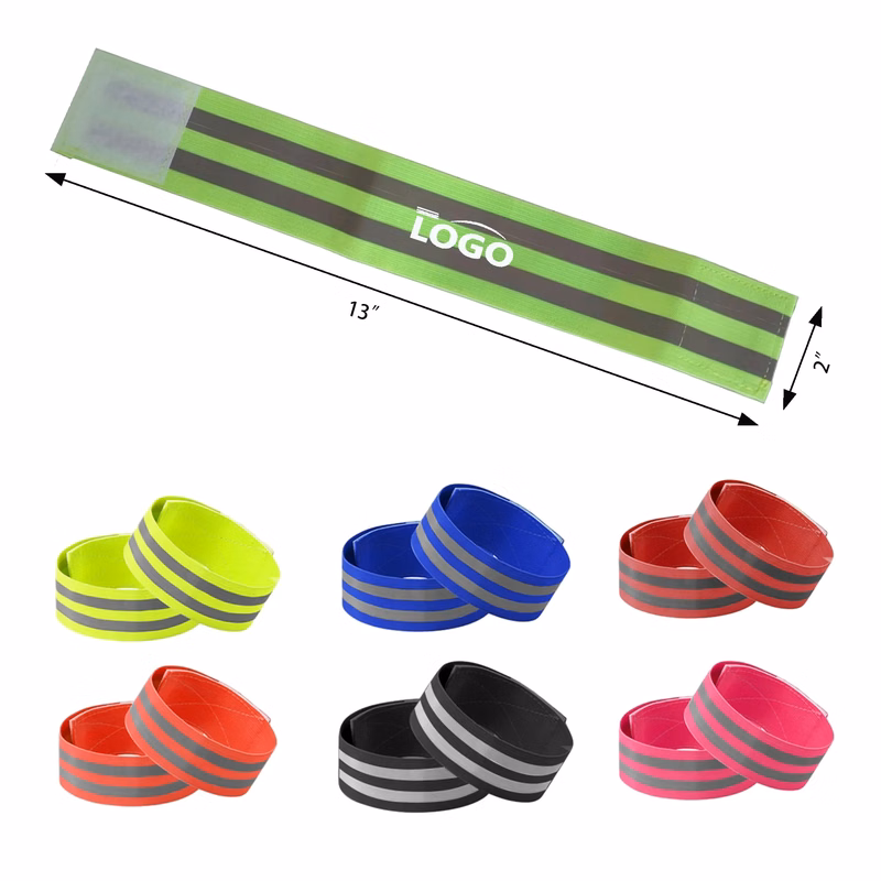 Elastic Wrist Strap Safety Reflective Bracelet MOQ 100PCS