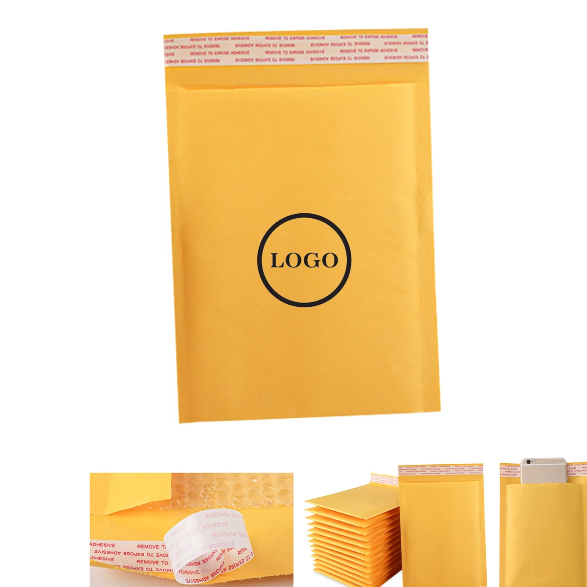 Custom Kraft Bubble Mailers/Packaging Envelope 1