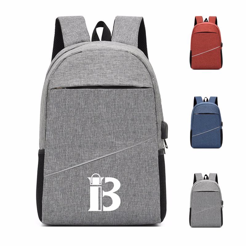 Oxford Backpack with USB Charging Port