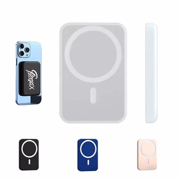 15W  Magnetic Wireless Fast Charging Power Bank