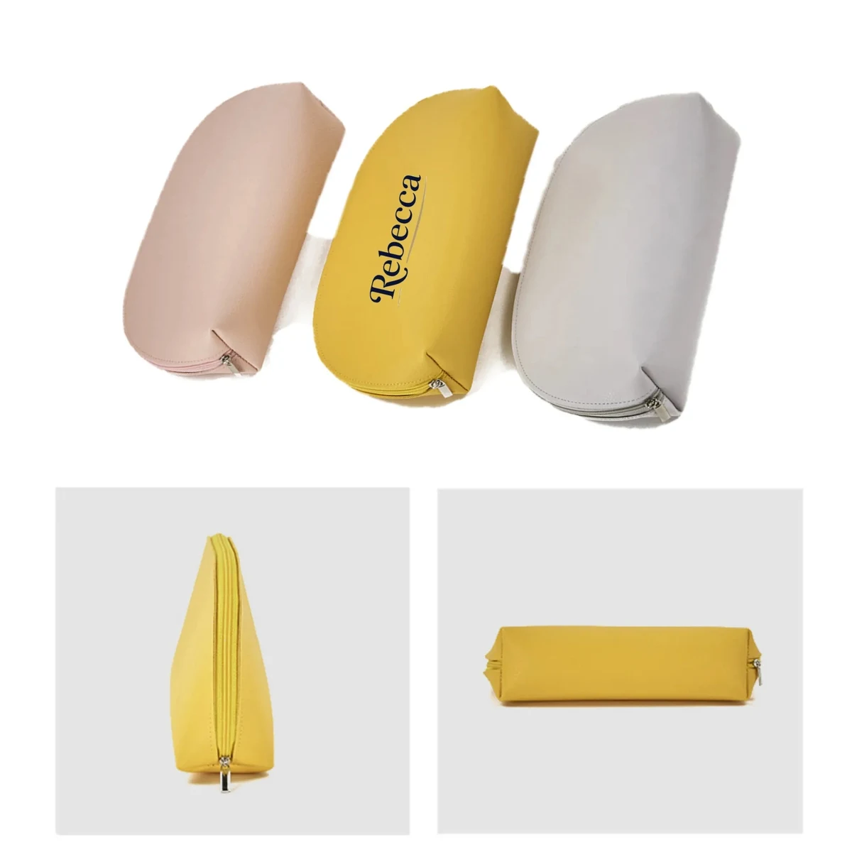 Customized PU large capacity makeup bag 1