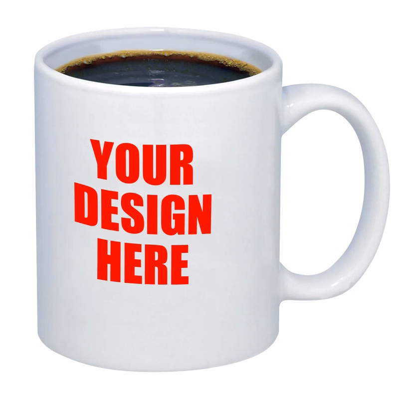11 oz. Ceramic Coffee Mugs MOQ48