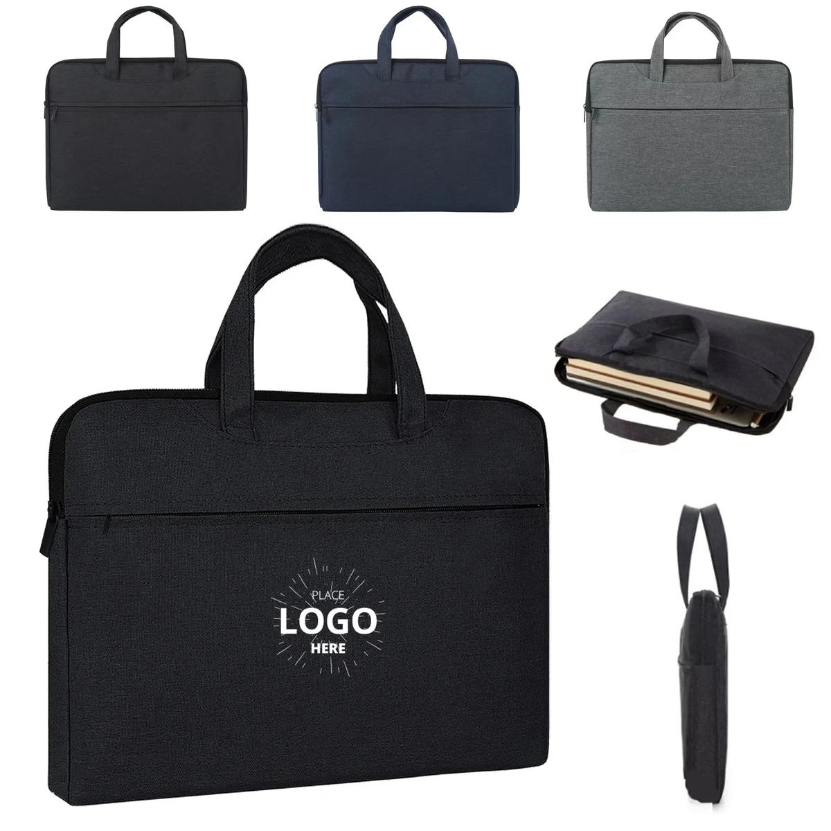 Water Resistant Slim Computer Laptop Carry Case 1