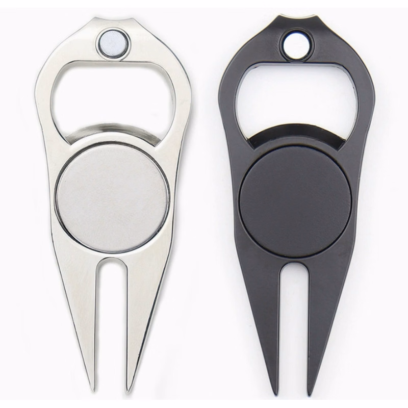 Multifunctional Golf Green Fork Ball Marker Set