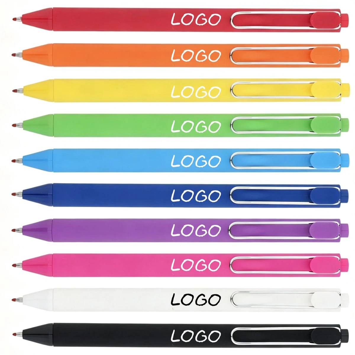 Macaron Colored Retractable Gel Pen 1