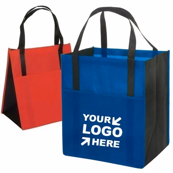 Metro Enviro-Shopper Non-Woven Tote Bag - 13"w x 15"h x 10"d