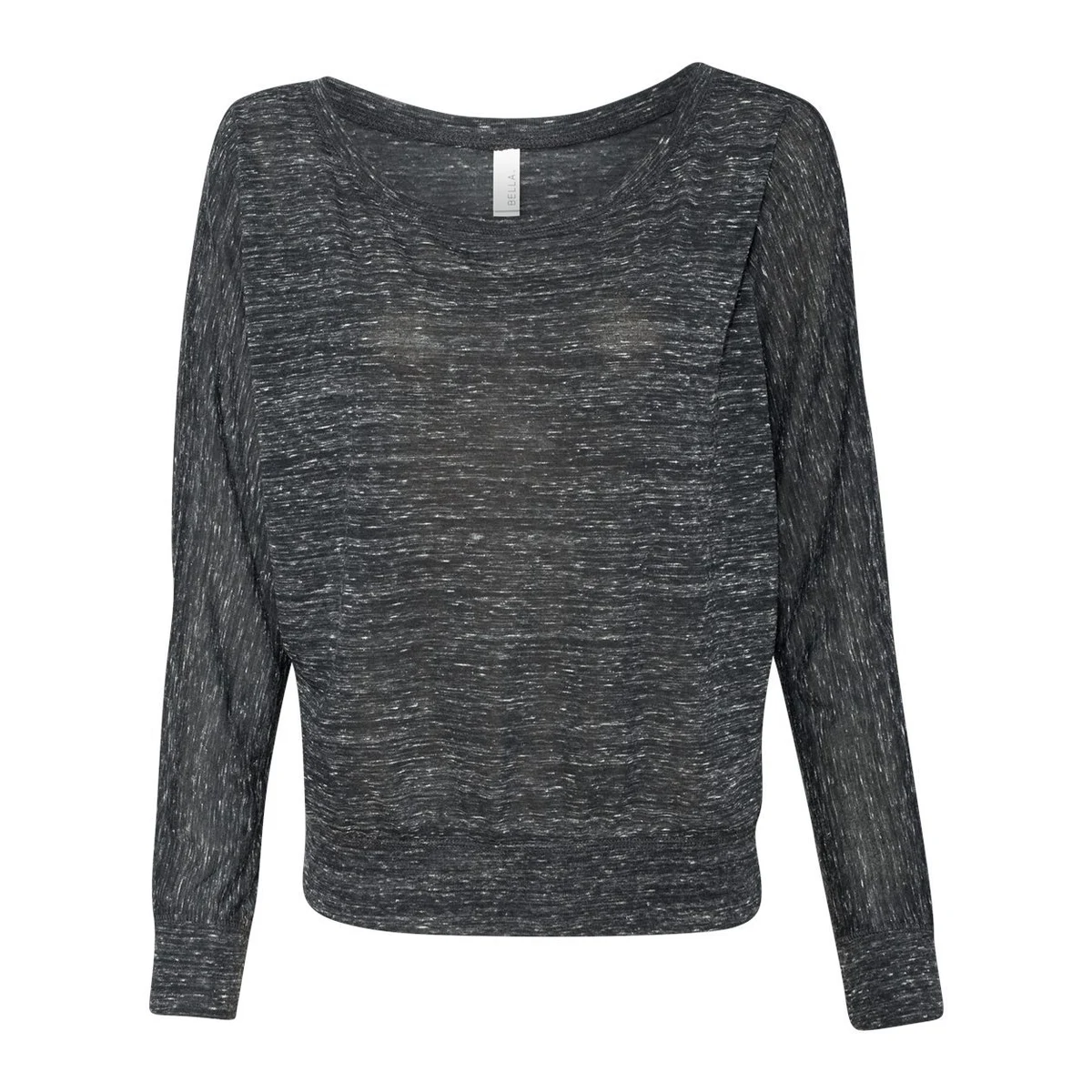 Women's Flowy Off Shoulder Long Sleeve Tee - 8850 1