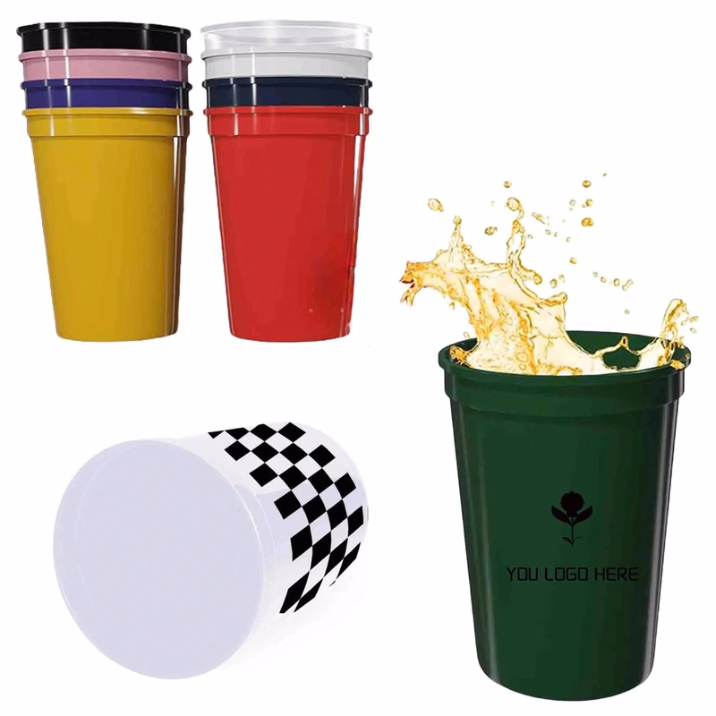Large Stadium Cup w/ Custom Imprint 16 oz