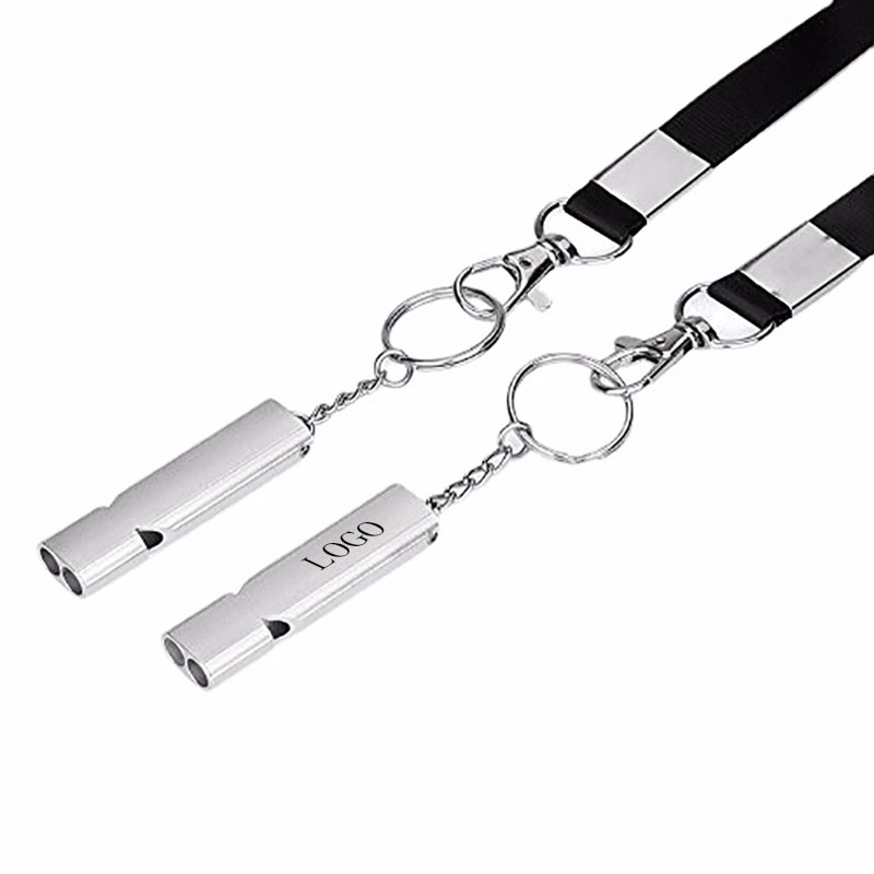 Double Tubes Survival Whistles
