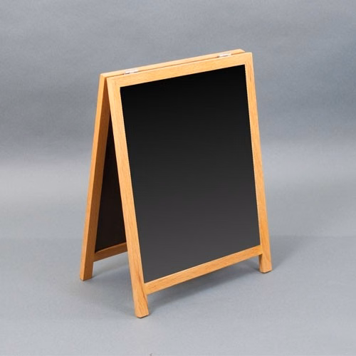 Sidewalk A-Frame Wet-Erase Board - 18"W x 24"H