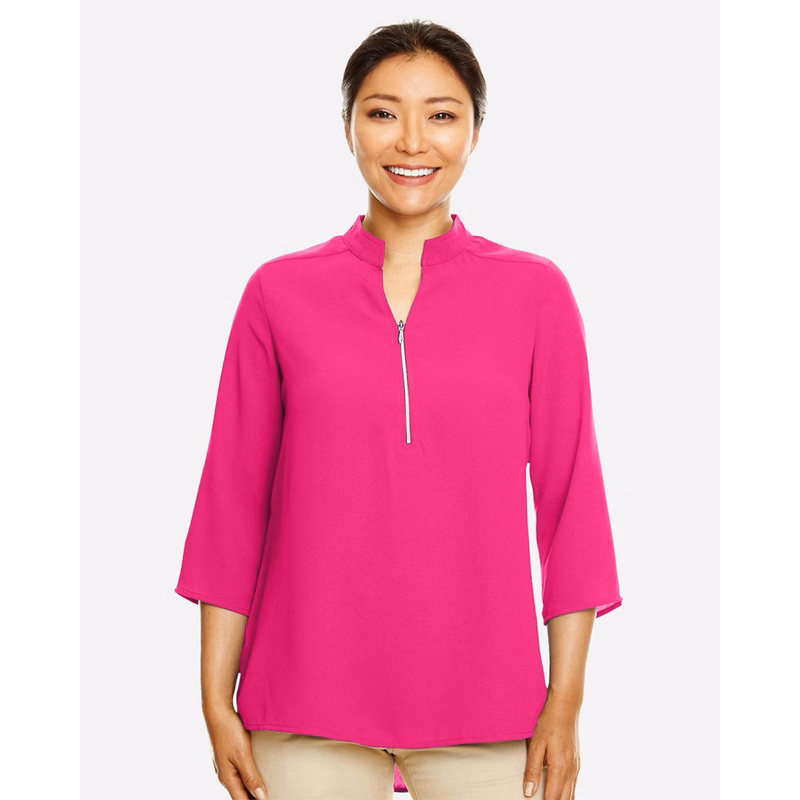 Women's Perfect Fit™  Three-Quarter Sleeve Crepe Tunic - DP611W