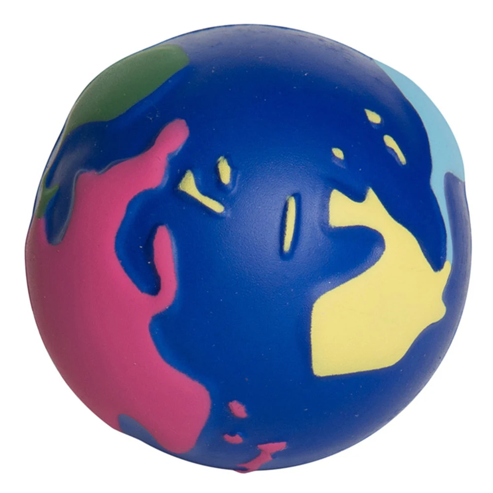 Multi-Color Earth Stress Ball 1