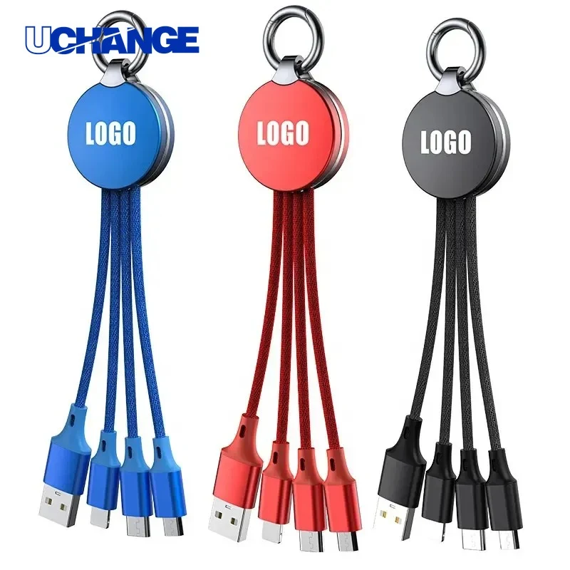 3-in-1 GlowSync Charging Cable Multi-Connector Cord for Daily Charging 1