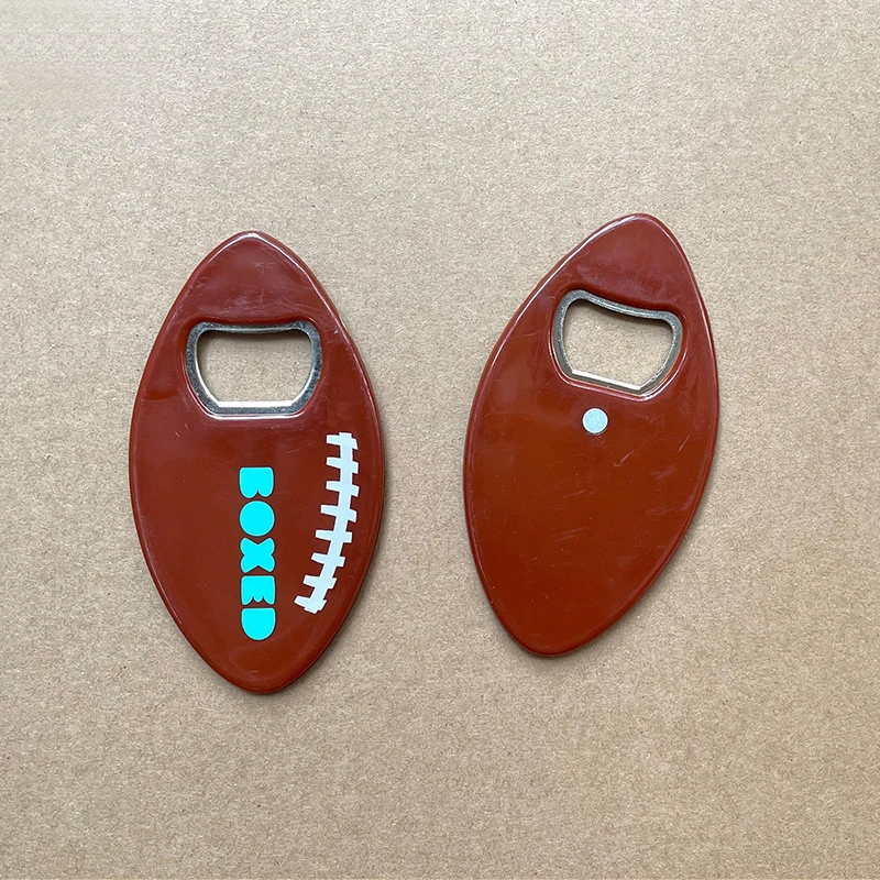 Football Shape Magnetic Bottle Opener 1